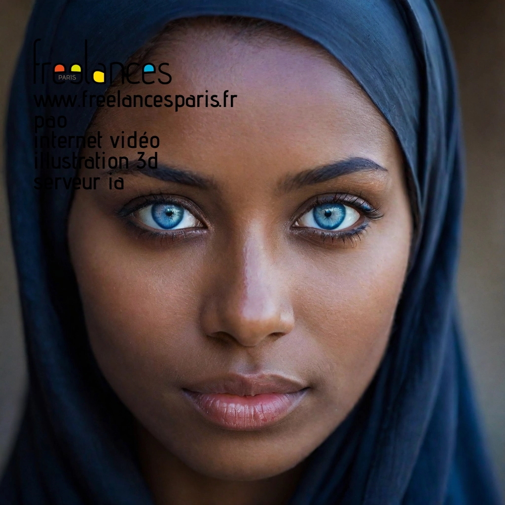 Pao mise en page internet vidéo illustration 3d serveur IA générative AI freelance paris studio de création magazines 735c9is0